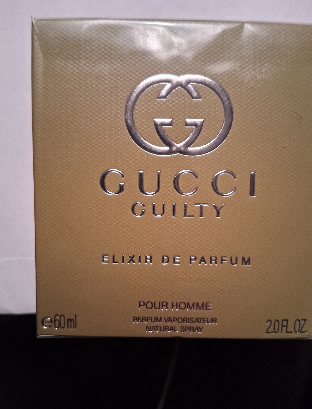 New Gucci Guilty Elixer De Parfum Pour Homme